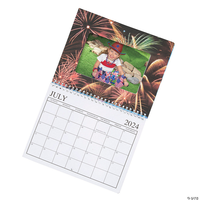 2024 Picture Frame Calendar Oriental Trading