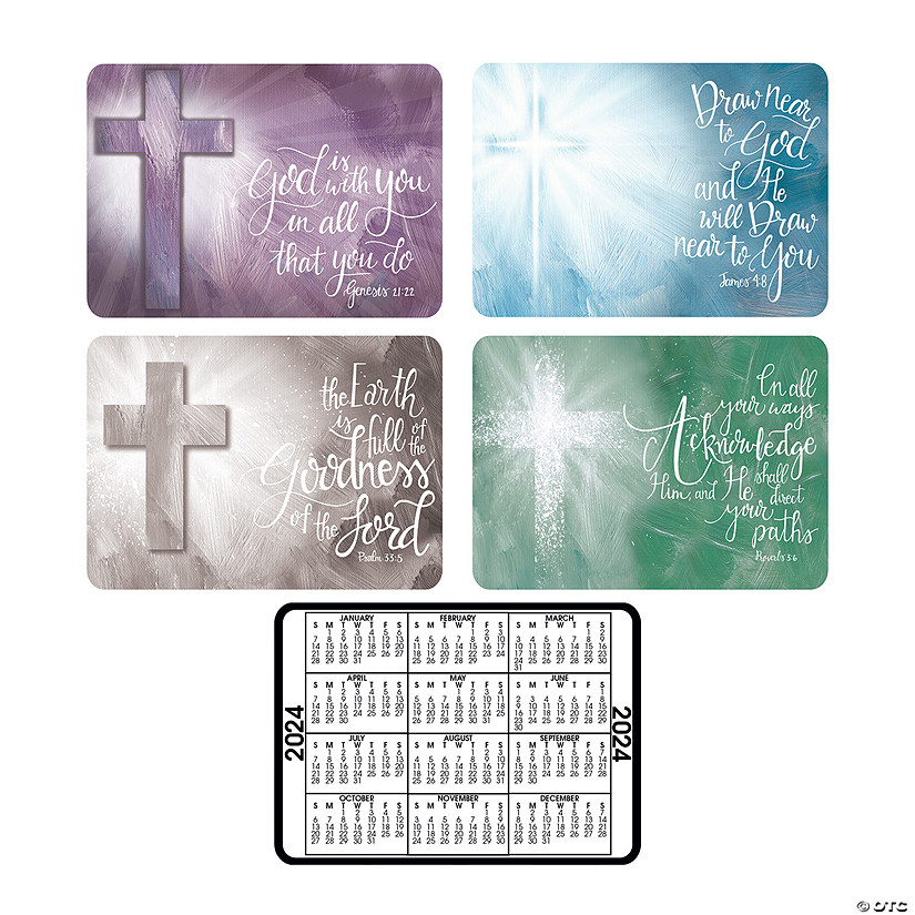 2024 Religious Wallet Calendars 12 Pc. Discontinued