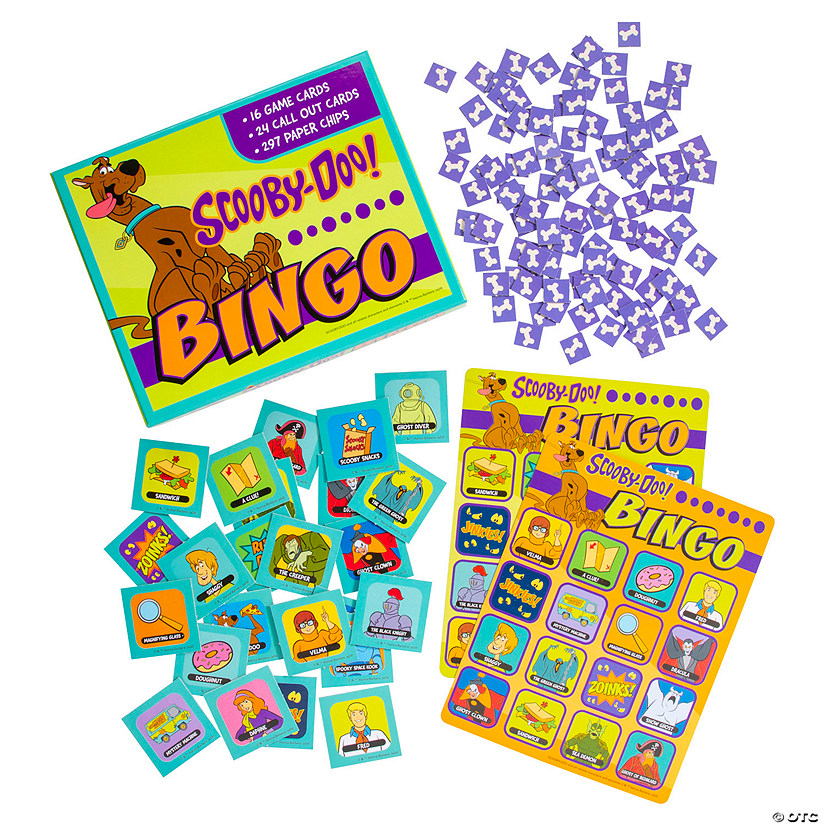 21 Pc. Scooby-Doo!&amp;#8482; Bingo Game for 24 Image