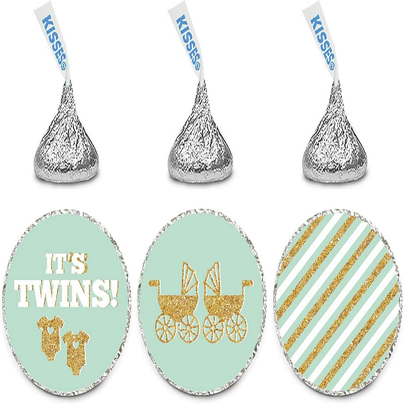 216 Chocolate Drop Labels Lil Mint Twins Image