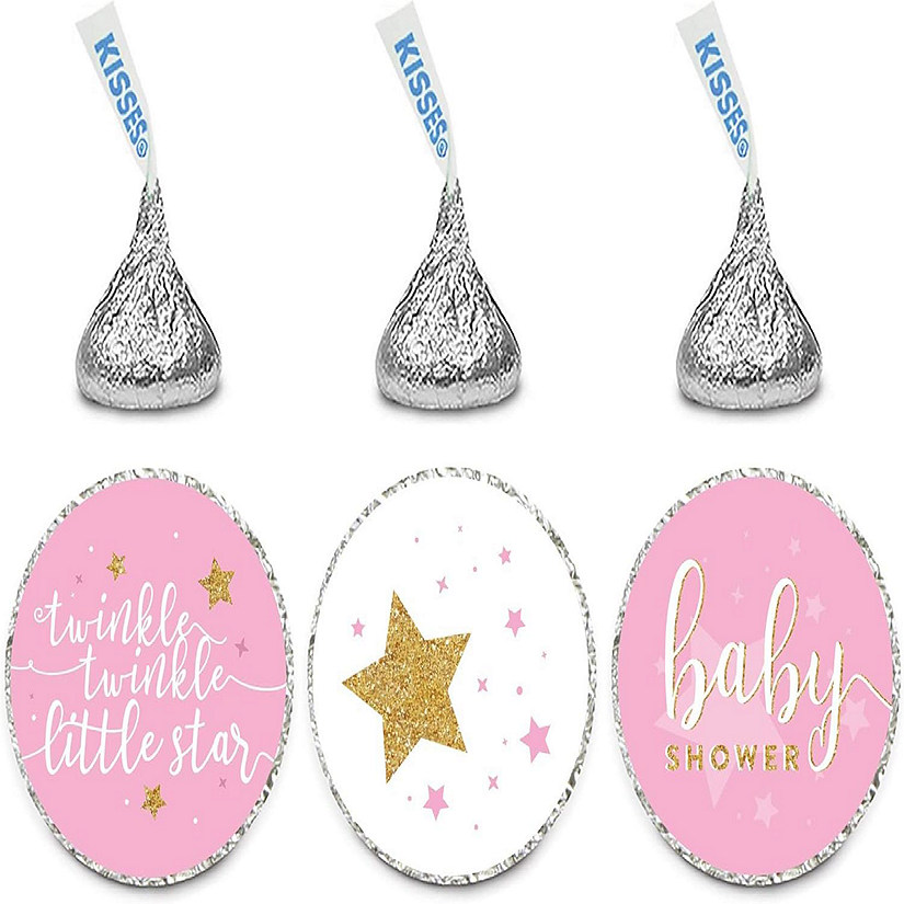 216 Twinkle Twinkle Pink Chocolate Label Image