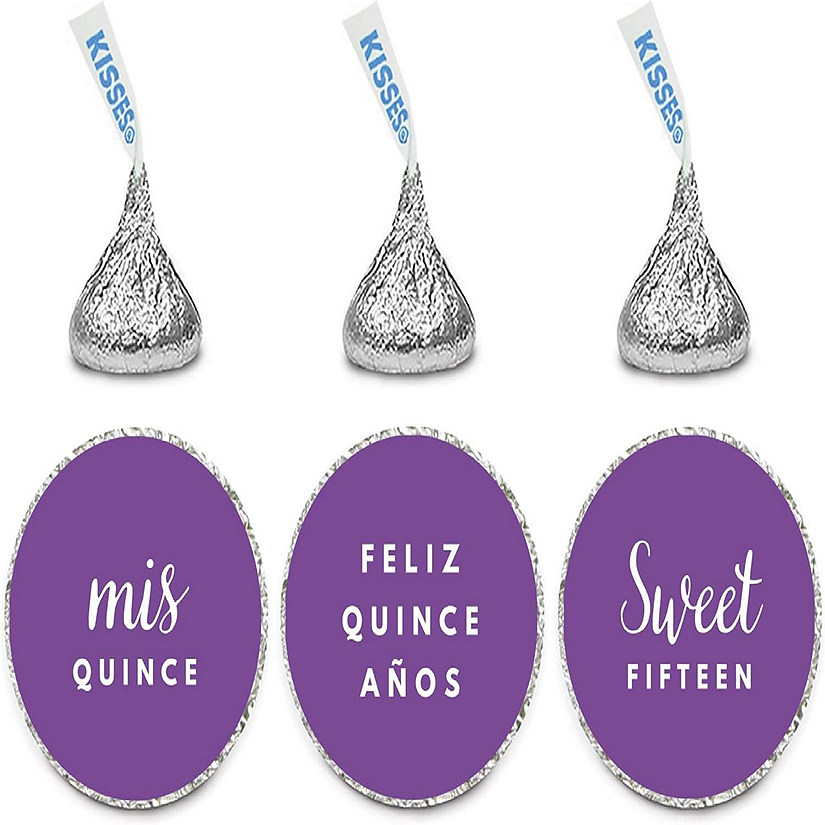 216Pcs Labels Sweet 15 Mis Quince Image