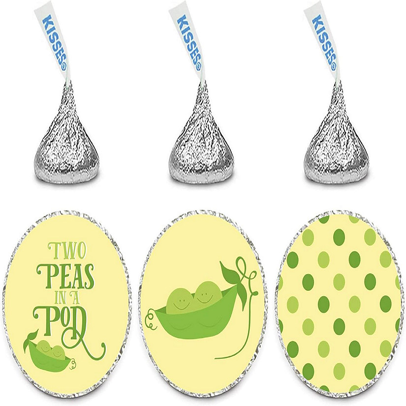 216pk Chocolate Drop Labels Two Peas Pod Image