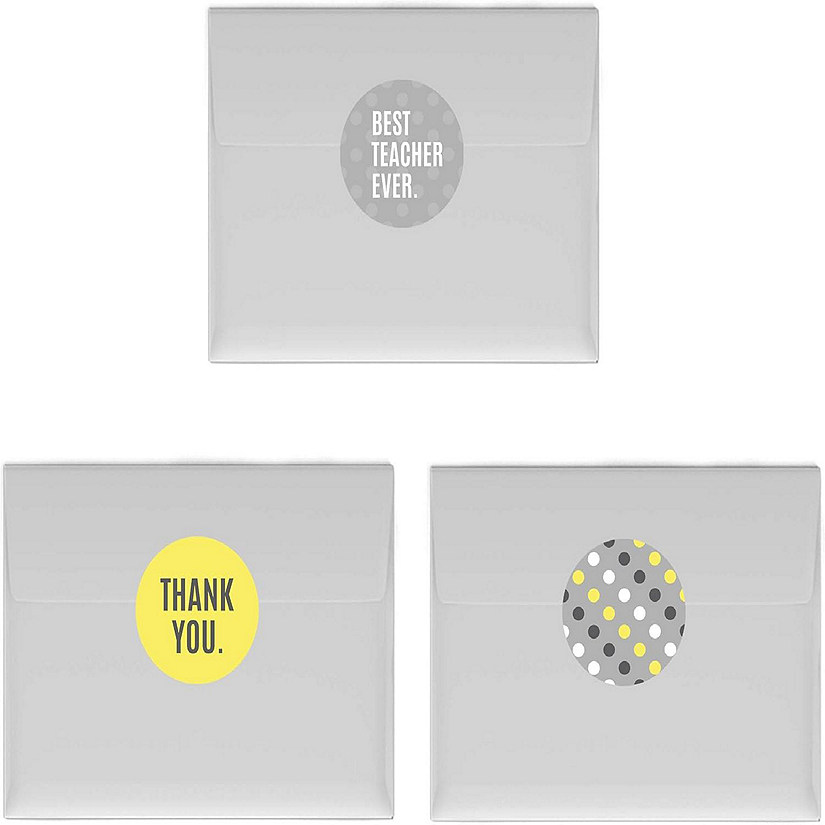 216PK Teacher Neutral Chocolate Labels Image