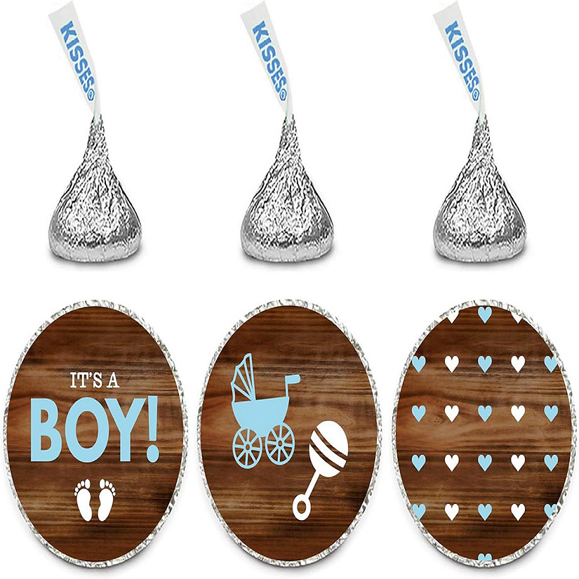 216PK Trio It's a Boy! Chocolate Labels Image