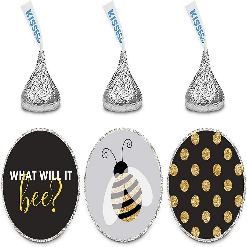 216PK What Will It Bee Chocolate Labels Image