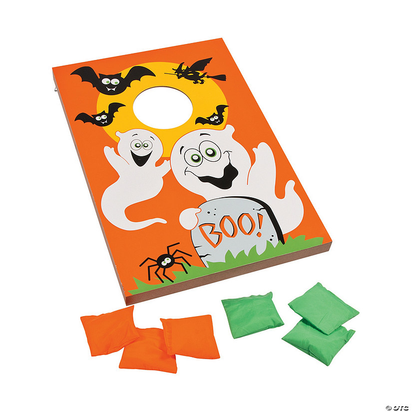 23 1/2" x 35 1/2" Large Halloween Cornhole Bean Bag Toss Game Image