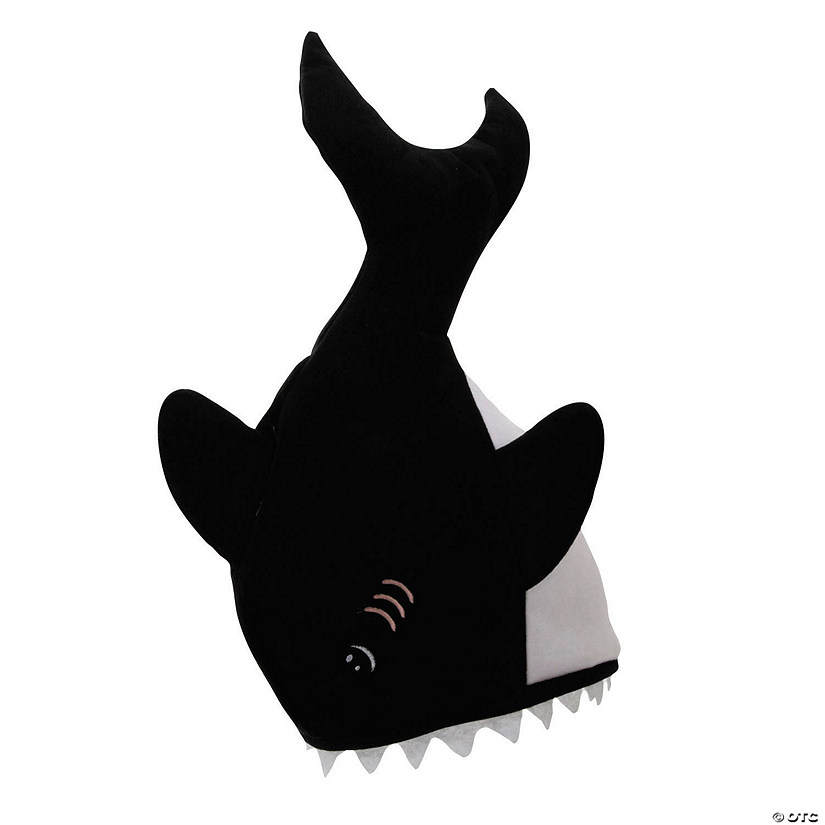24" circ. Animal Orca Whale Shaped Polyester Hat Image