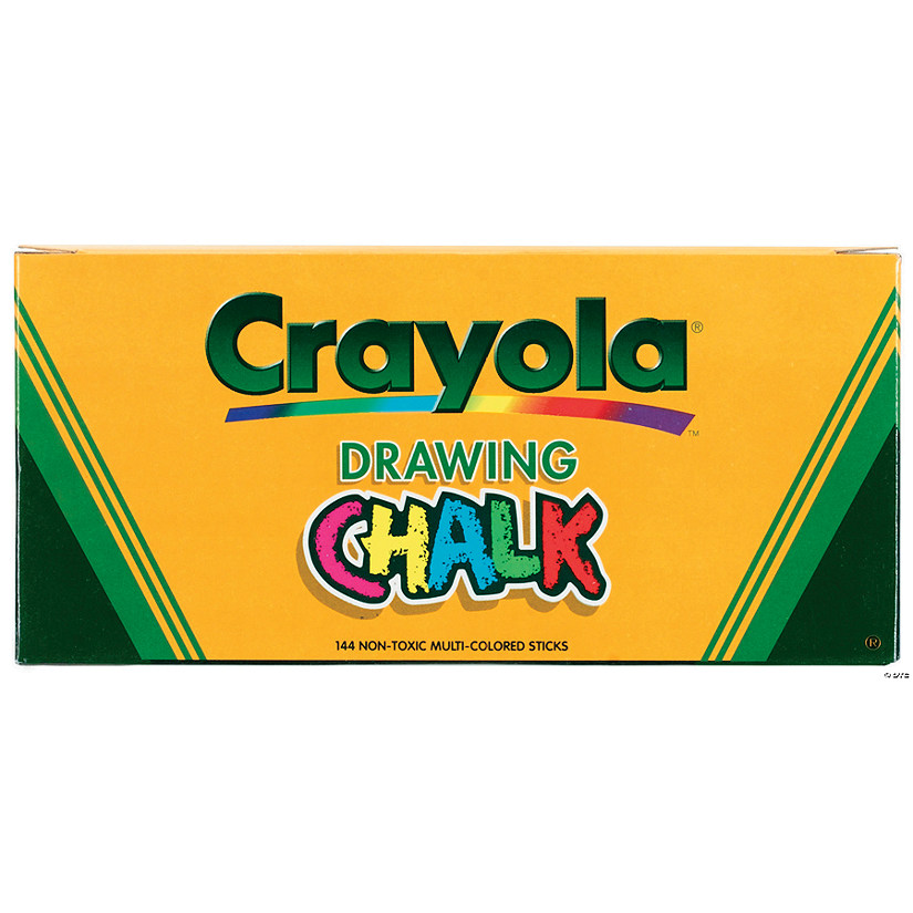24-Color Crayola&#174; Colored Drawing Chalk - 144 Pc. Image