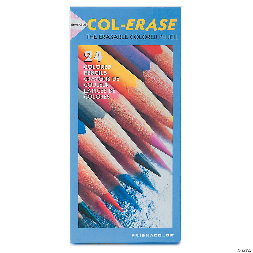 24Color Prismacolor® ColErase Erasable Colored Pencils Discontinued