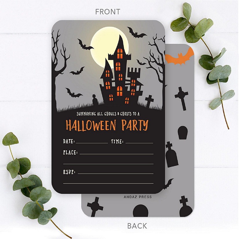 24 Halloween Invitations Summoning All Image