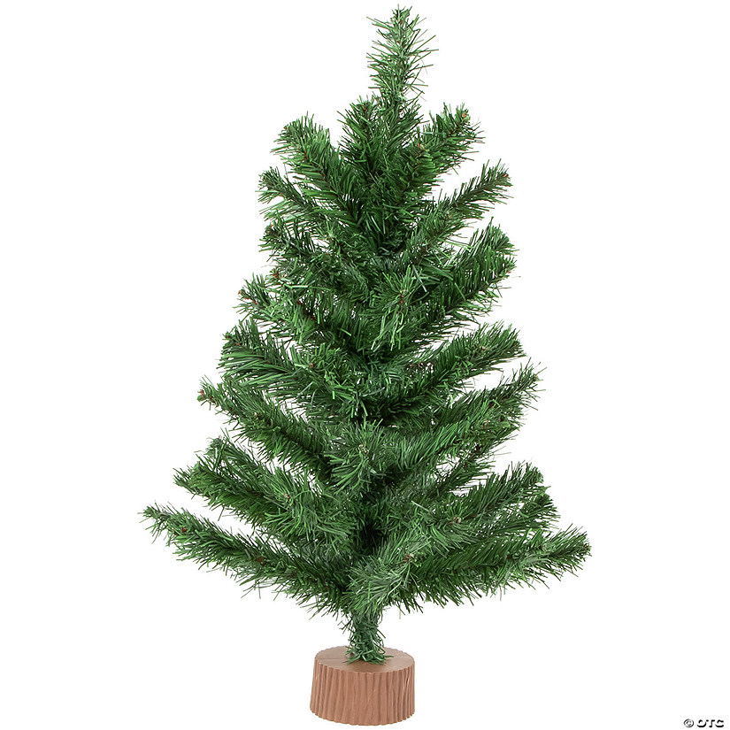 24" Mini Pine Medium Artificial Christmas Tree  Unlit Image