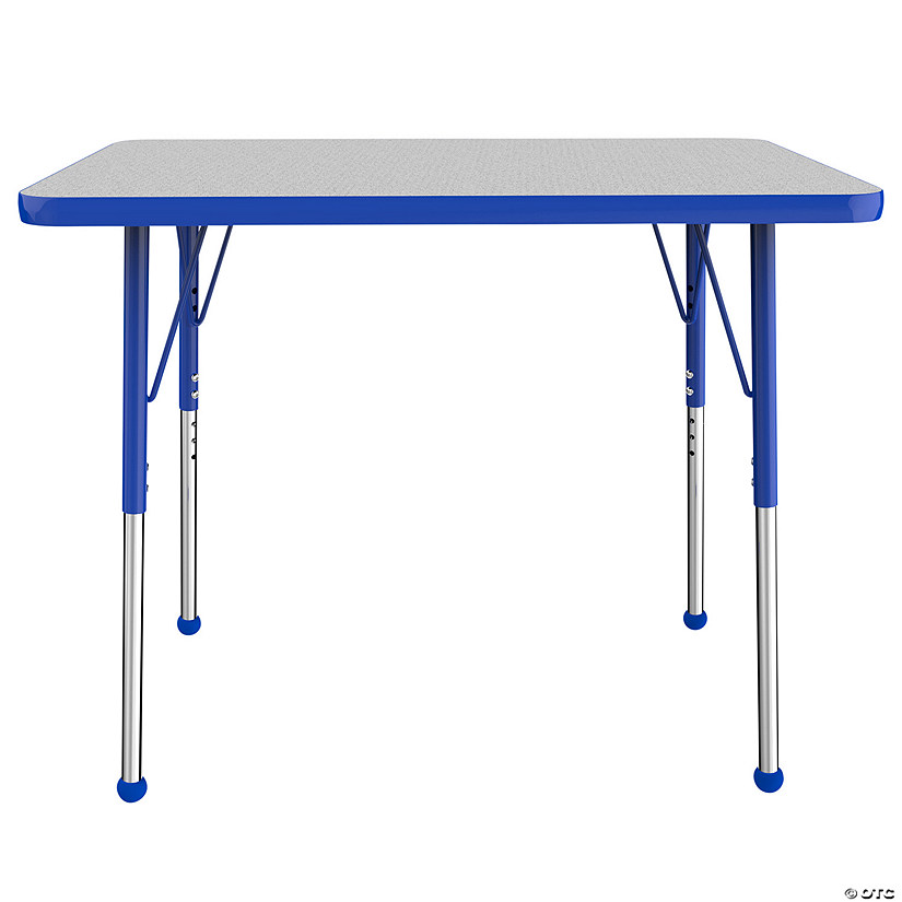24" x 36" Rectangle T-Mold Activity Table with Adjustable Standard Ball Glide Legs Image