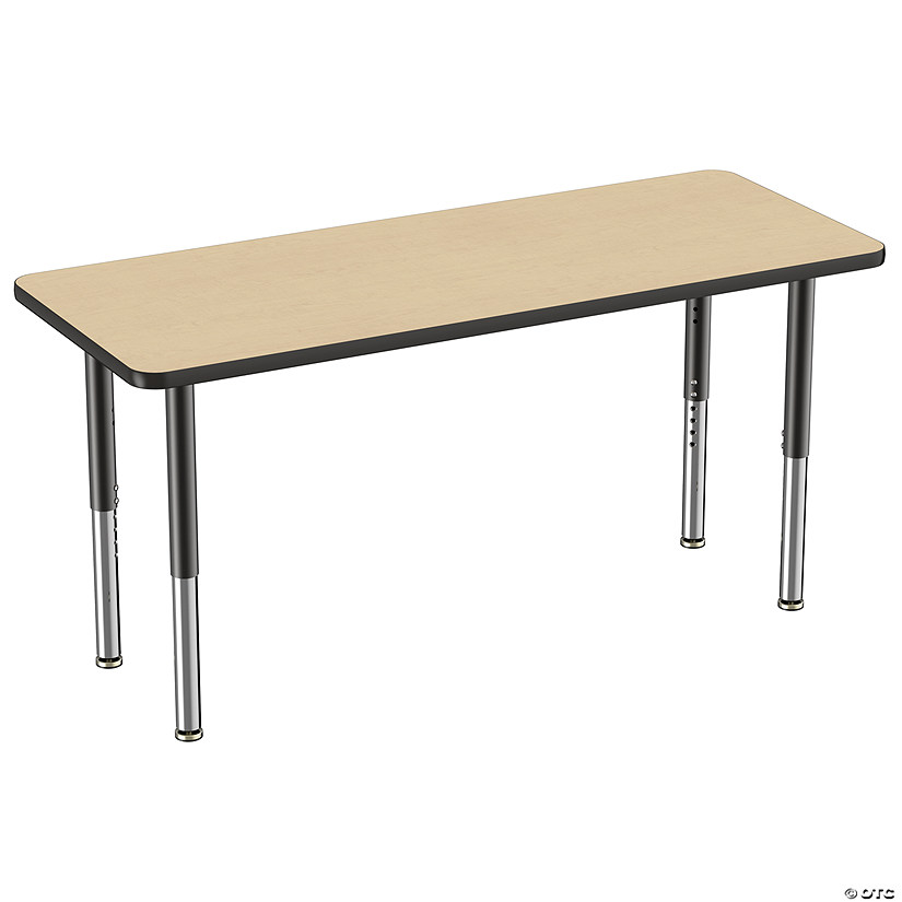 24" x 60" Rectangle T-Mold Activity Table with Adjustable Super Legs Image