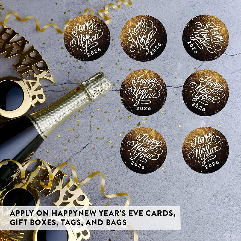 240 Pack Gold Fireworks Black BG Image