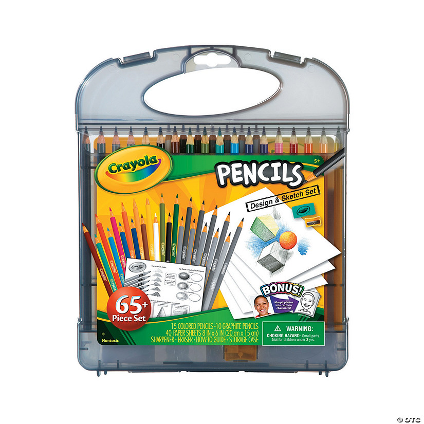 25-Color Crayola&#174; Design & Sketch Colored Pencils Kit Image