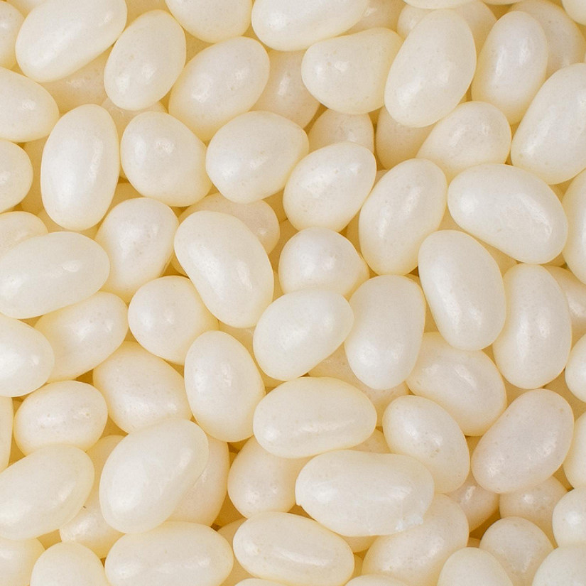 270 Pcs White Candy Jelly Beans - Mixed Fruit (12oz) Image