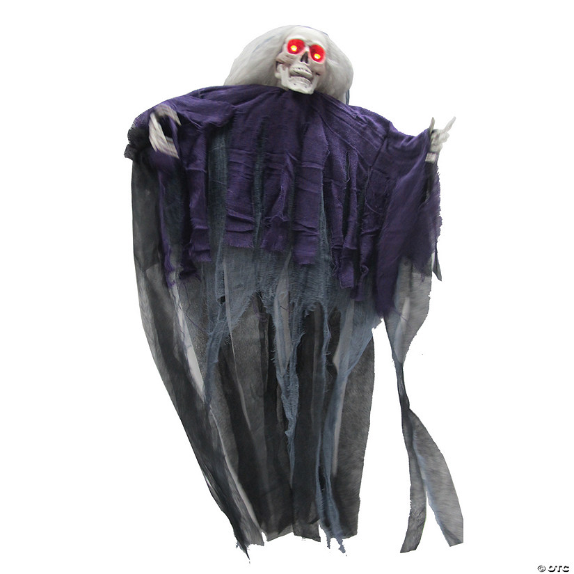 28" Sound Activated Hanging Reaper Decoration Image