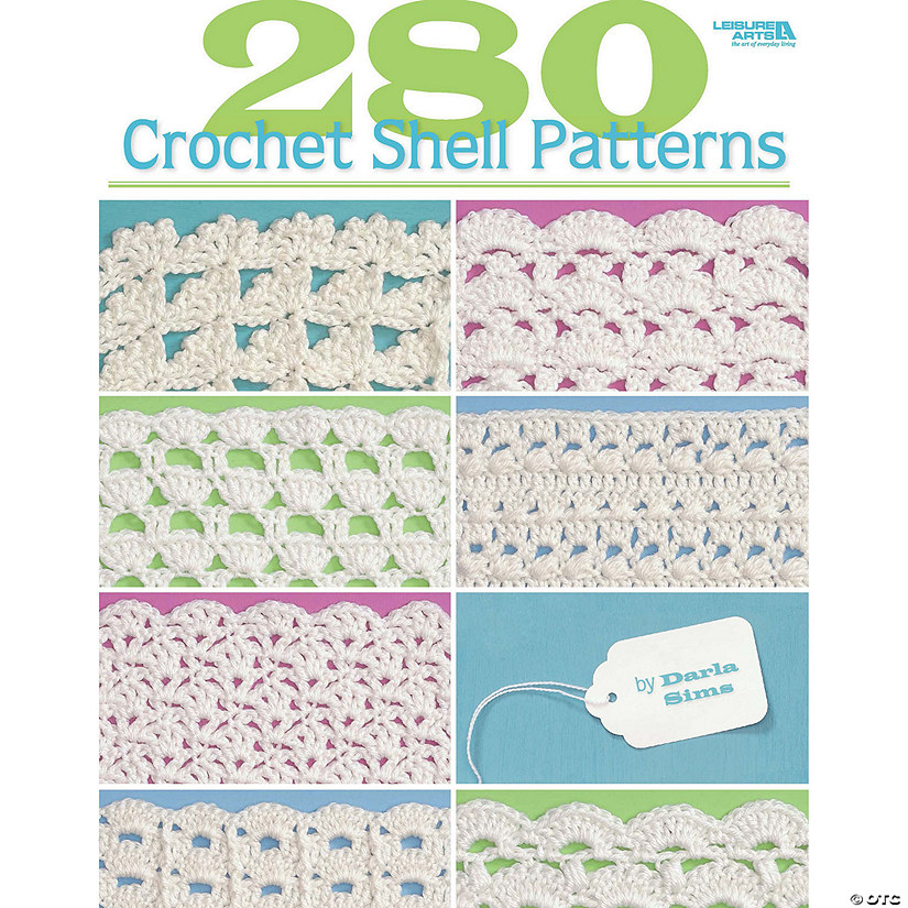 280 Crochet Shell Patterns Book Image