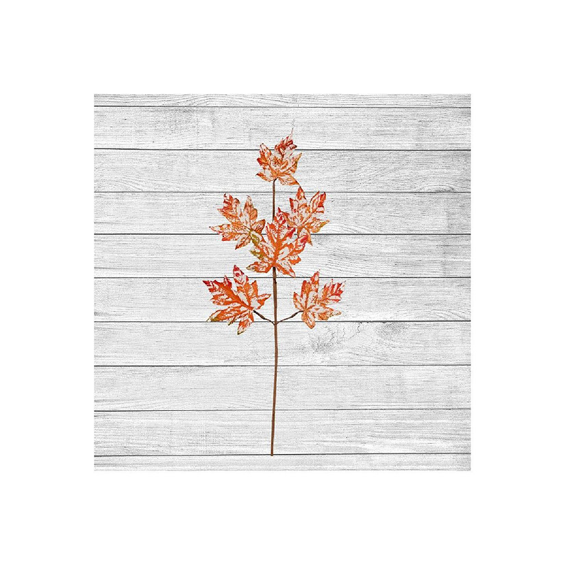 29" Glitter Maple Leaf Spray Image