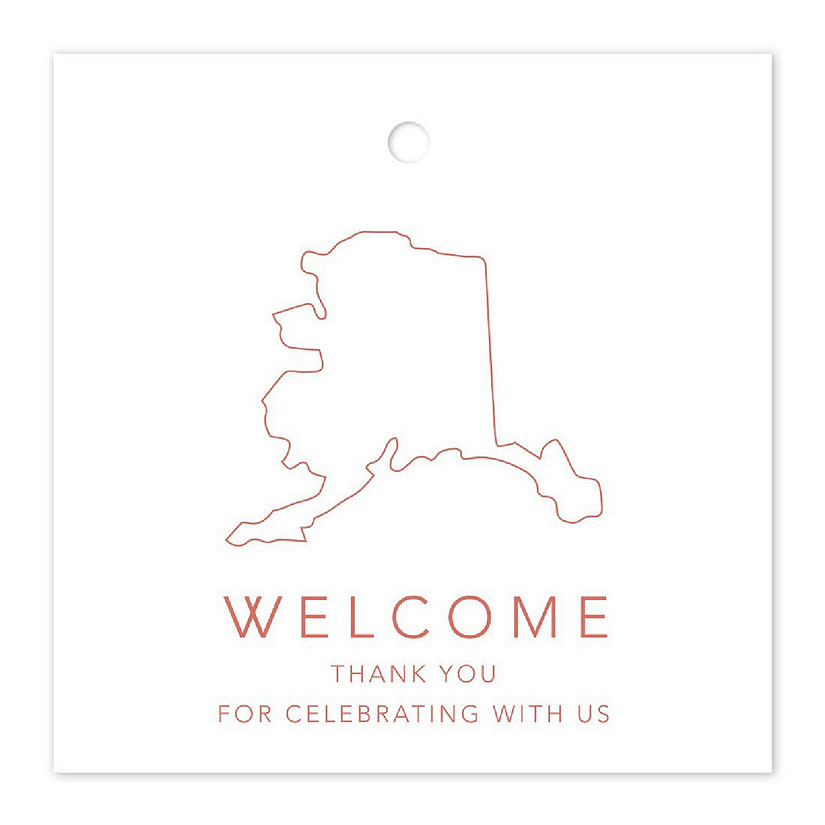 2in Rose Gold OOT Welcome Alaska Image