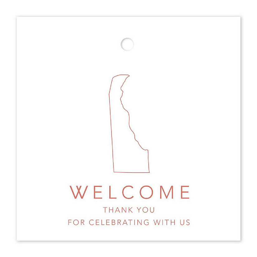 2in Rose Gold OOT Welcome Delaware Image