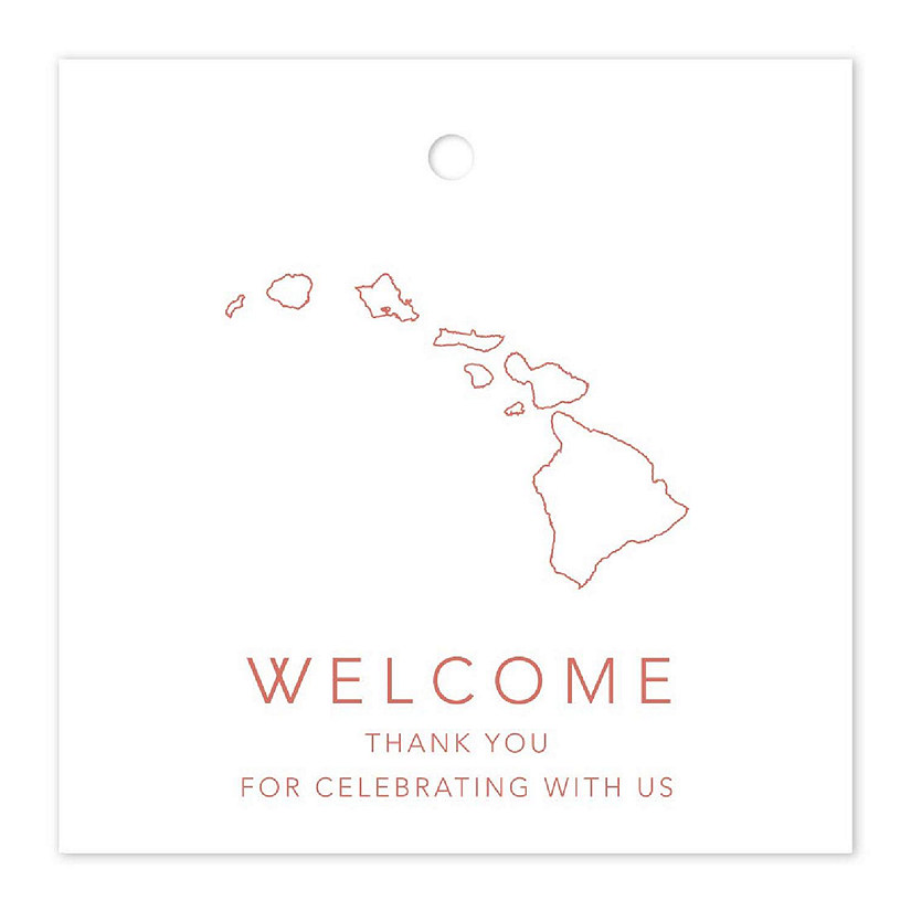 2in Rose Gold OOT Welcome Hawaii Image