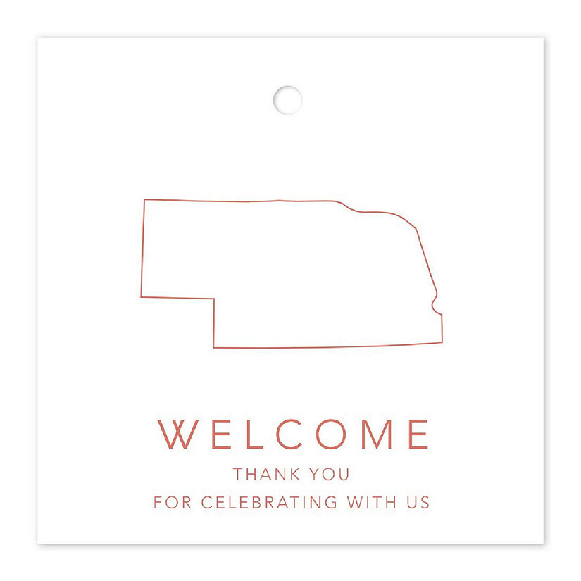 2in Rose Gold OOT Welcome Nebraska Image