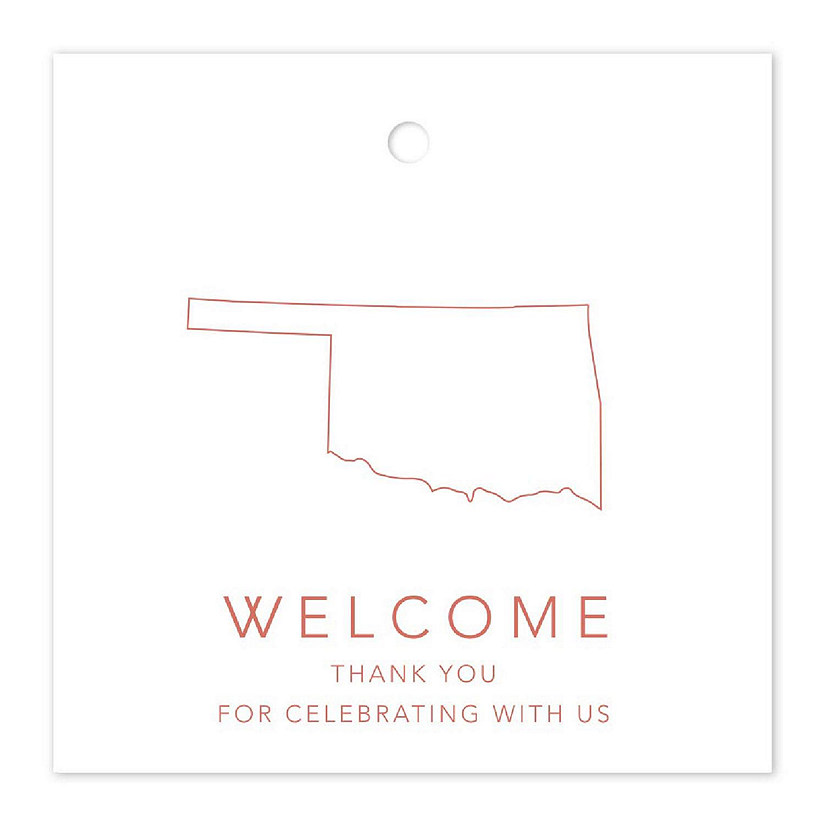 2in Rose Gold OOT Welcome Oklahoma Image