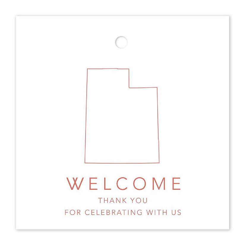 2in Rose Gold OOT Welcome Utah Image