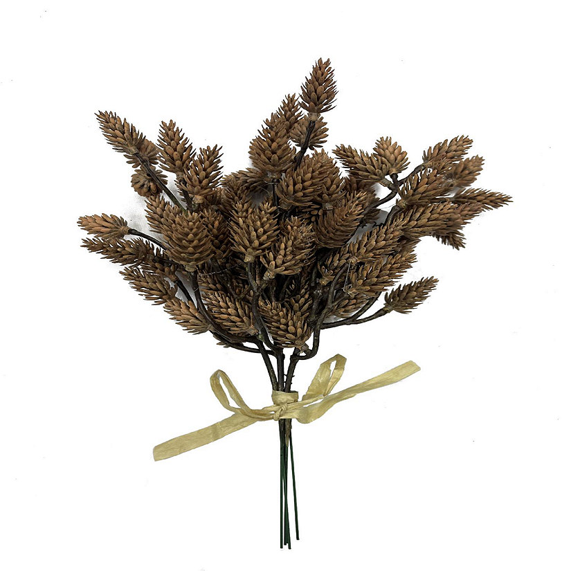 2PC Artificial 11" Pinecone Bundle &amp;#8211; Rustic Decorative Picks Image