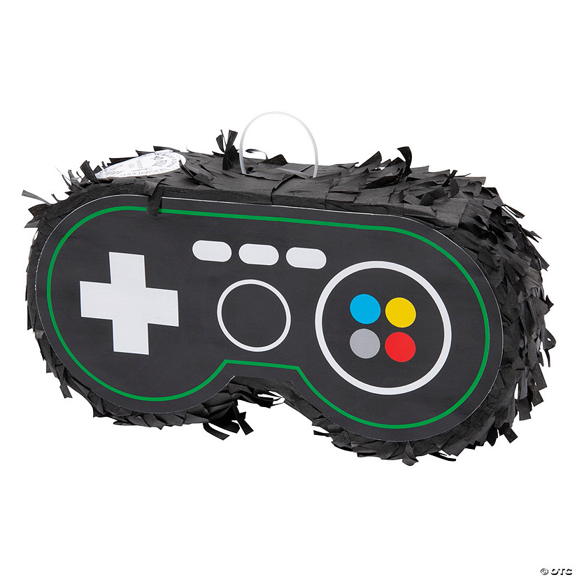 3 3/4" x 7 3/4" Mini Game Controller Tissue Paper Pi&amp;#241;ata Decorations &amp;#8211; 3 Pc. Image
