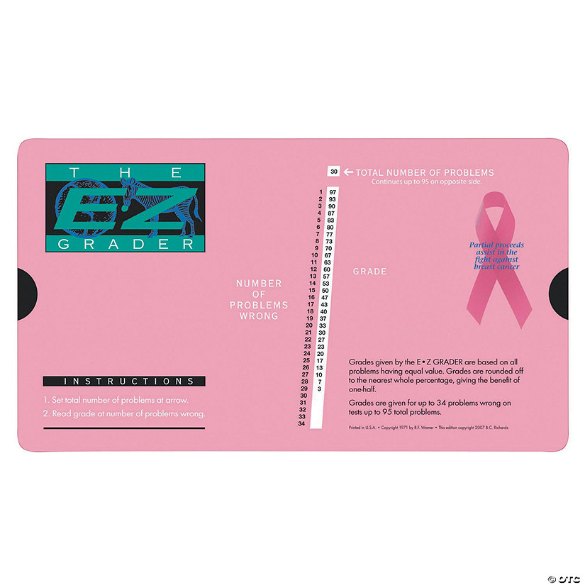 (3 Ea) Breast Cancer Pink E-Z Image