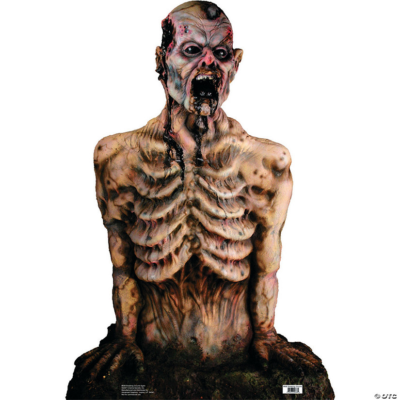 3 Ft. Breaking Ground Zombie Cardboard Cutout Stand-Up Image
