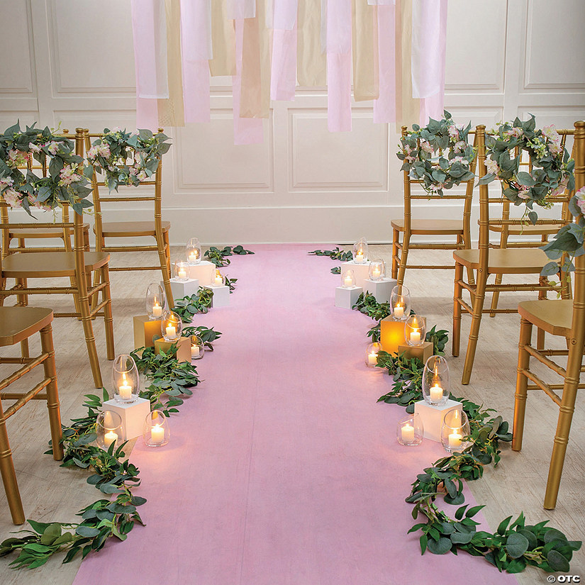 3 ft. x 100 ft. Blush Aisle Runner Image