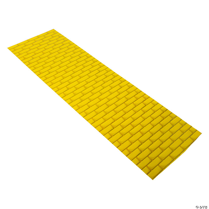 3 Ft. x 50 Ft. Yellow Brick Road Plastic Aisle Runner Image