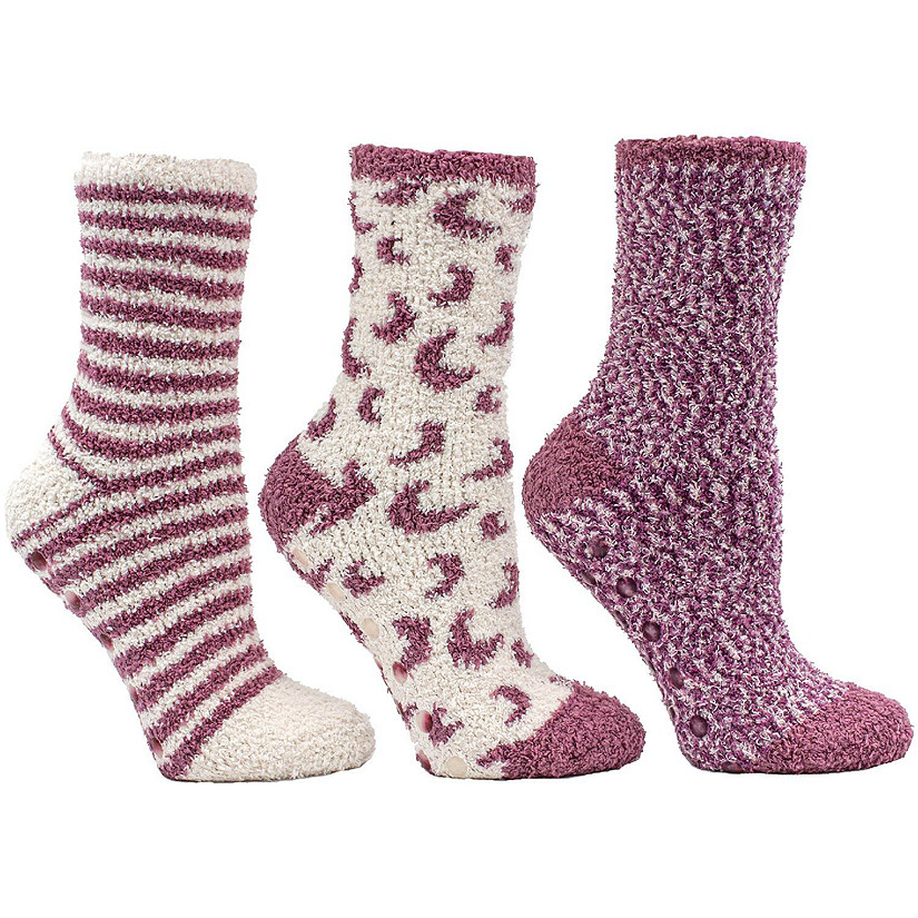 3 pair sock, Rose & Shea Butter Infusion Image