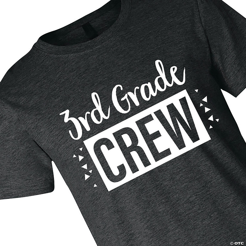 3<sup>rd</sup> Grade Crew Adult's T-Shirt Image