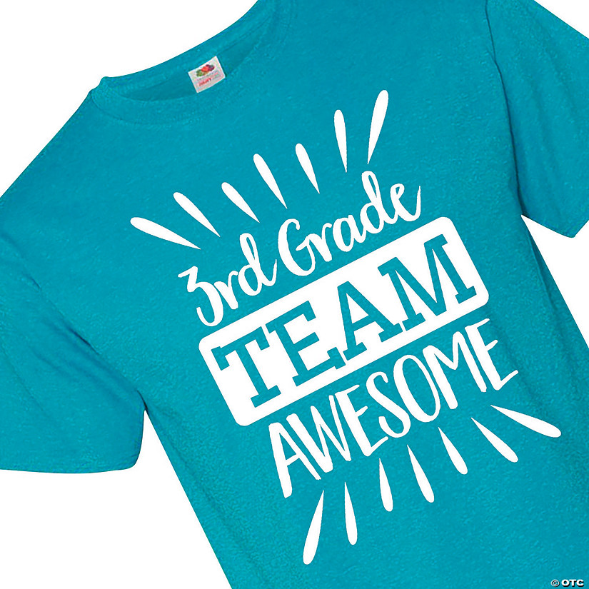 3<sup>rd</sup> Grade Team Awesome T-Shirt Image