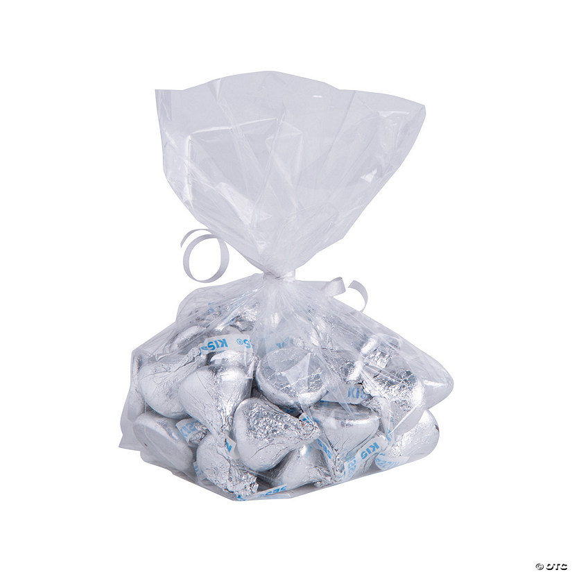 3" x 8" Bulk 50 Pc. Small Clear Cellophane Treat Bags Image
