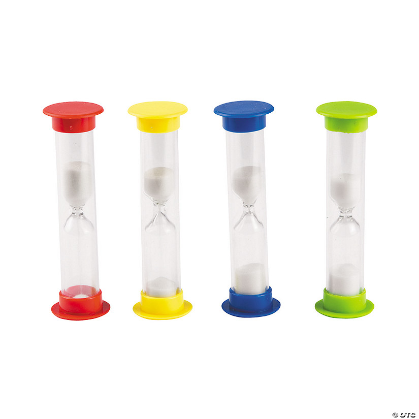 30, 60, 90 and 120 Second Sand Timers - 4 Pc. Image