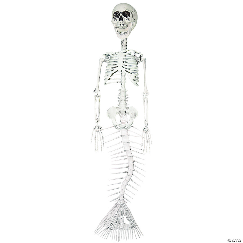 30" Mermaid Skeleton Decoration Image