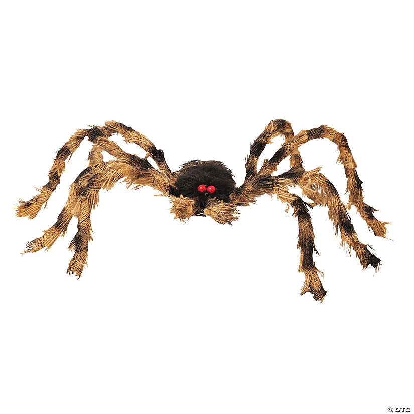 30" Posable Tarantula Halloween D&amp;#233;cor Image