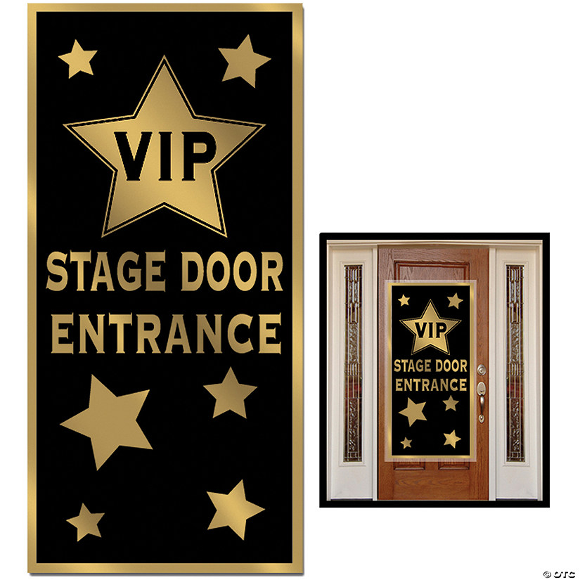 30" x 5 Ft. VIP Stage Door Entrance Door Cover Image