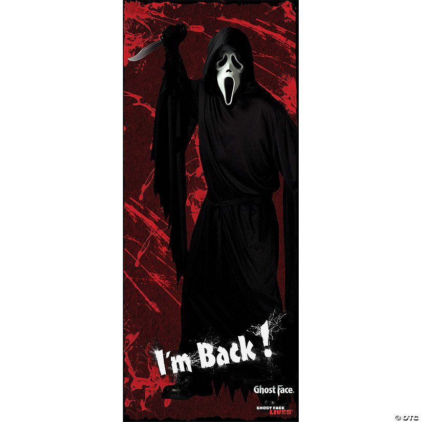 30" x 6 Ft. Ghost Face<sup>&#174;</sup> Door Cover Image