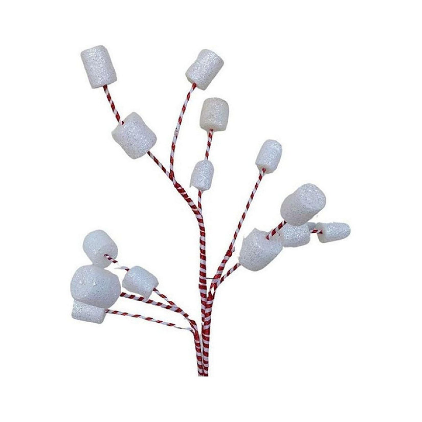 32" Glittered Marshmallow Spray Image