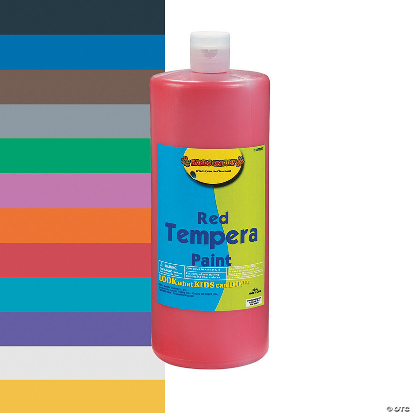 32-oz. Washable Tempera Paint - Discontinued