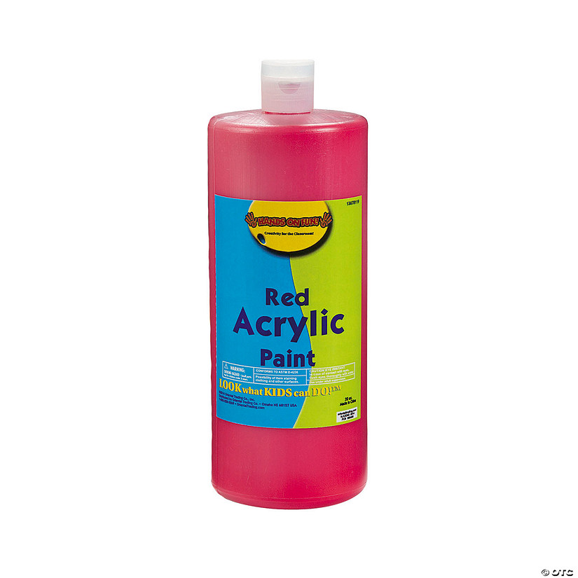 32oz. Washable Acrylic Paint Oriental Trading