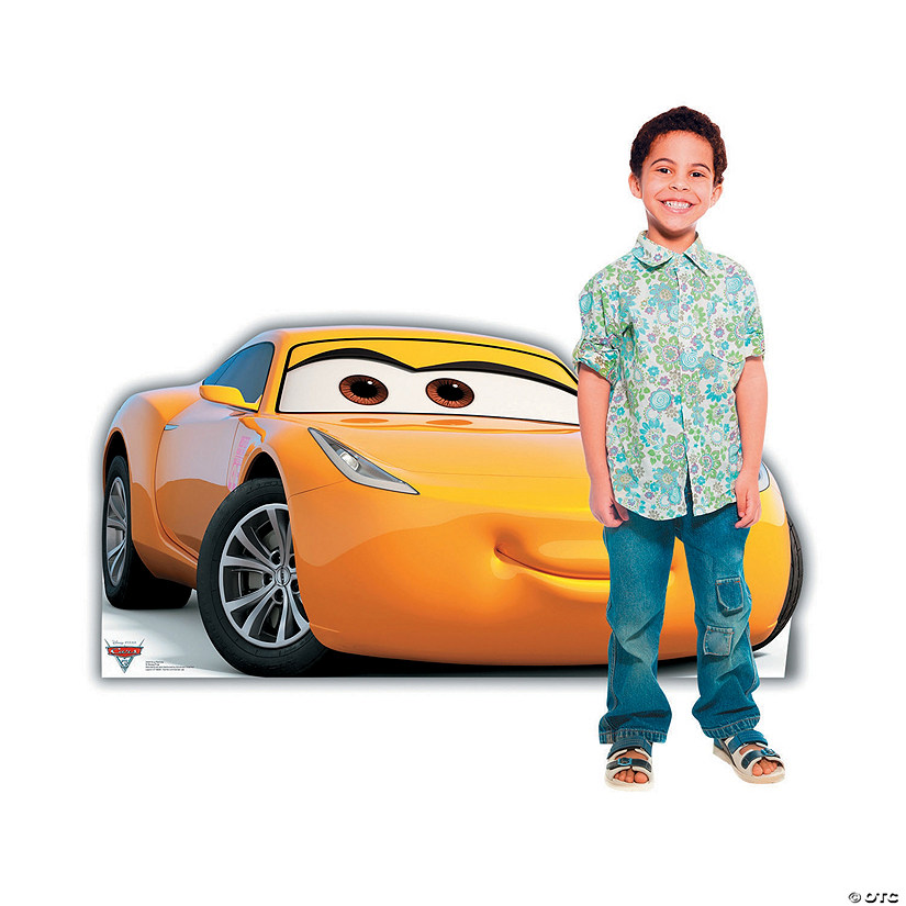 33" Disney Pixar's  Cars 3 Cruz Ramirez Life-Size Cardboard Cutout Stand-Up Image