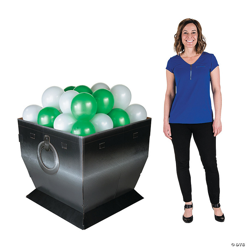 34" 3D Balloon Cauldron Cardboard Cutout Stand-Up Image